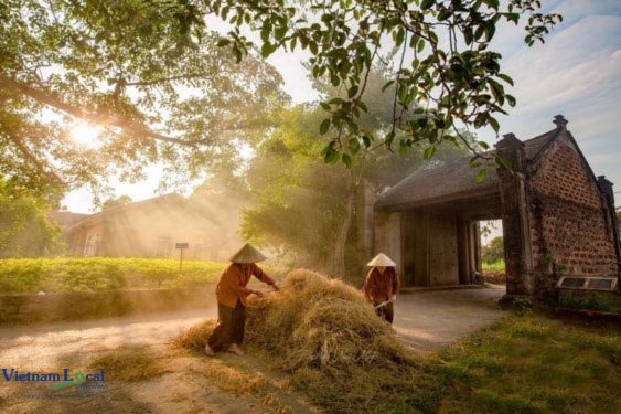 Duong Lam Ancient Village, is a well-preserved gem showcasing traditional Vietnamese architecture.