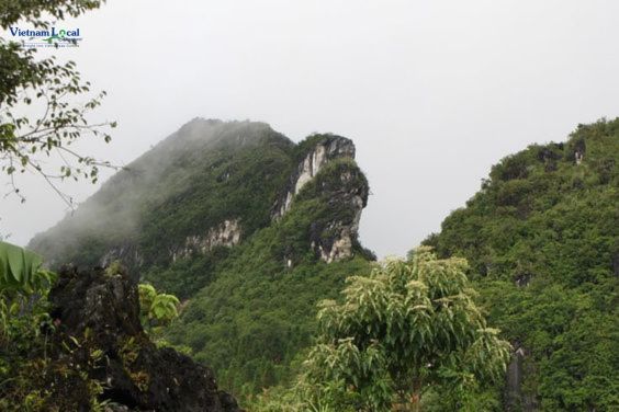 Ham Rong Mountain is a scenic peak in Sapa, offering breathtaking panoramic views of the surrounding valleys.