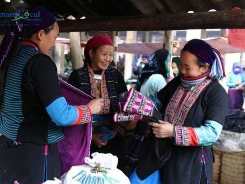 Meo Vac, a remote town in the mountainous Ha Giang province of Vietnam.