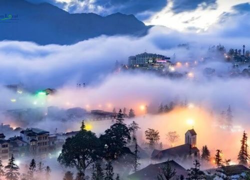 Sapa, is a captivating hill station renowned for its terraced rice fields.