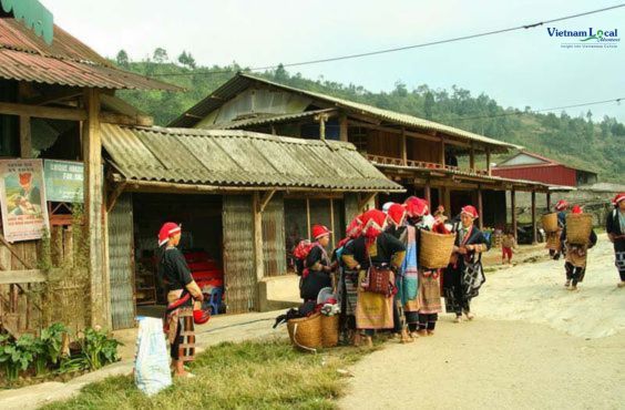 Tả Phìn is a charming village near Sapa, Vietnam.