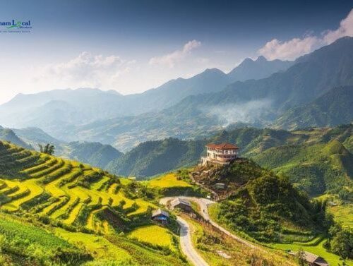 Muong Hoa Valley, nestled in the Sapa region of Vietnam.