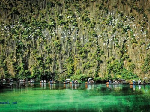 Van Long Nature Reserve, is renowned for its serene wetland landscape.