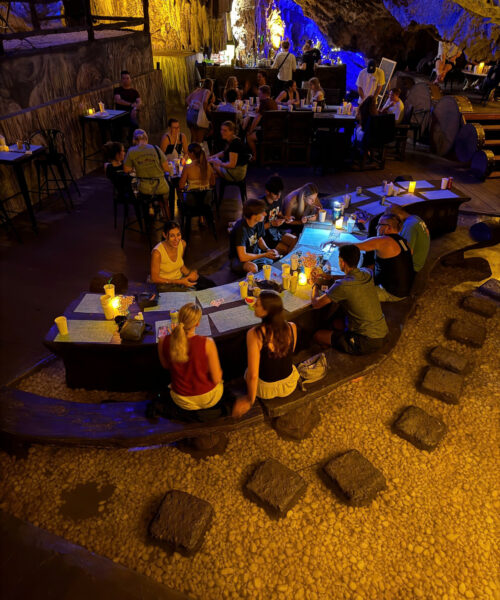 Magical Evening Experience in Paradise Cave of Lan Ha Bay